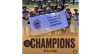 2023 9U District 9 Champions